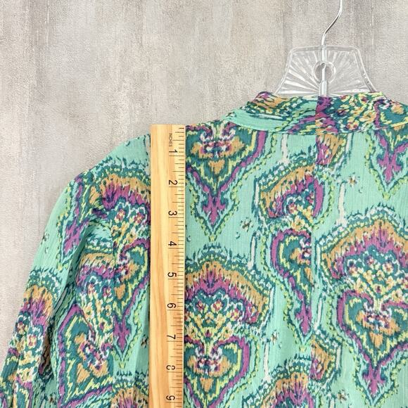 O’Neill Kimono Cardigan Women’s XS/S Open Front 3/4 Sleeve Beach Cover-Up Shirt - Picture 13 of 16